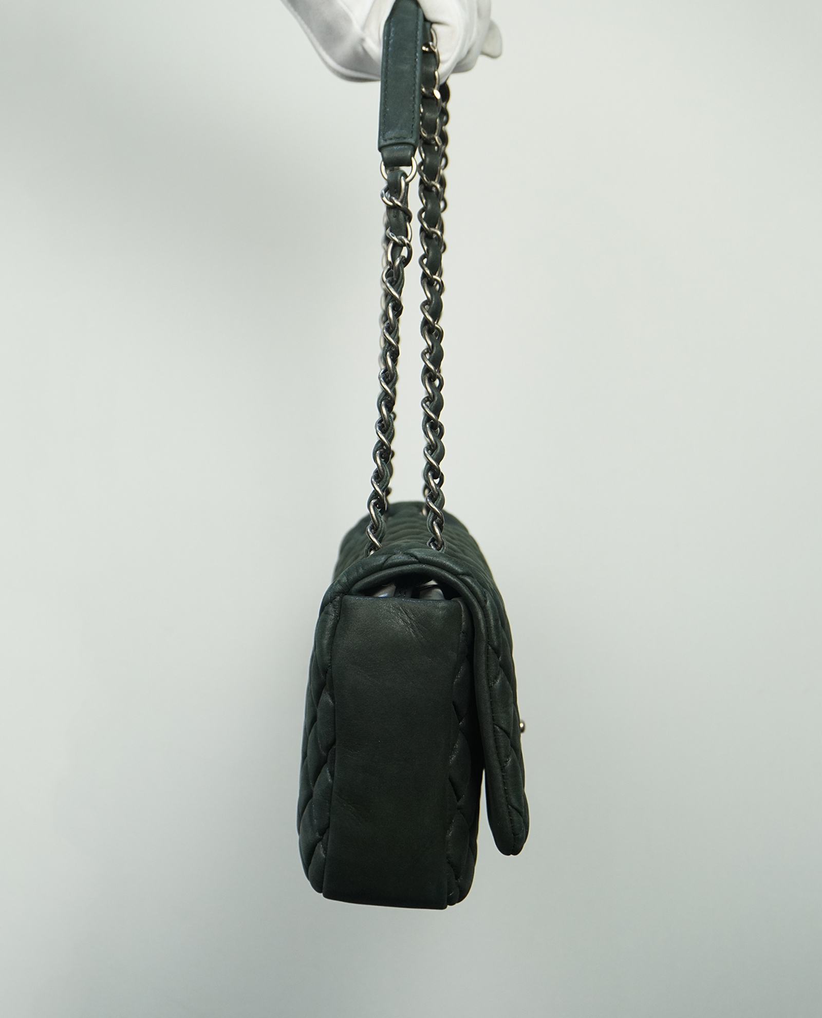 New Bubble Flap, &pound;995, Handbags, Black, Side view